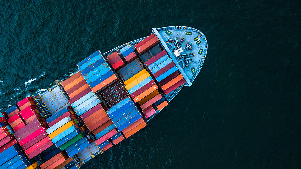 Scheuer Import Effiziente Logistik Container